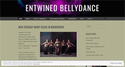 Desktop Screenshot of entwinedbellydance.com